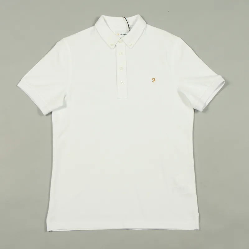 Farah Ricky Polo Shirt - White
